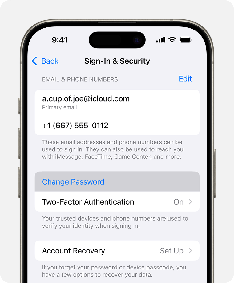 Steps to Change Apple ID