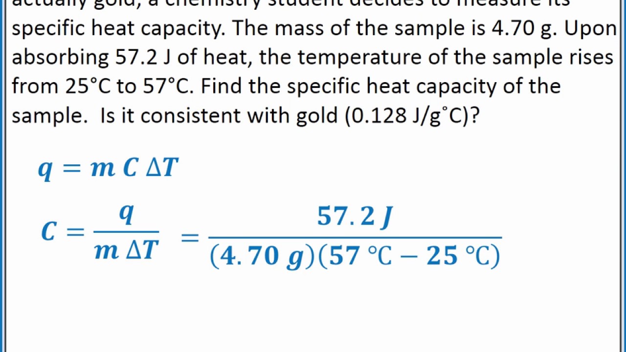 Water Specific Heat Diagram