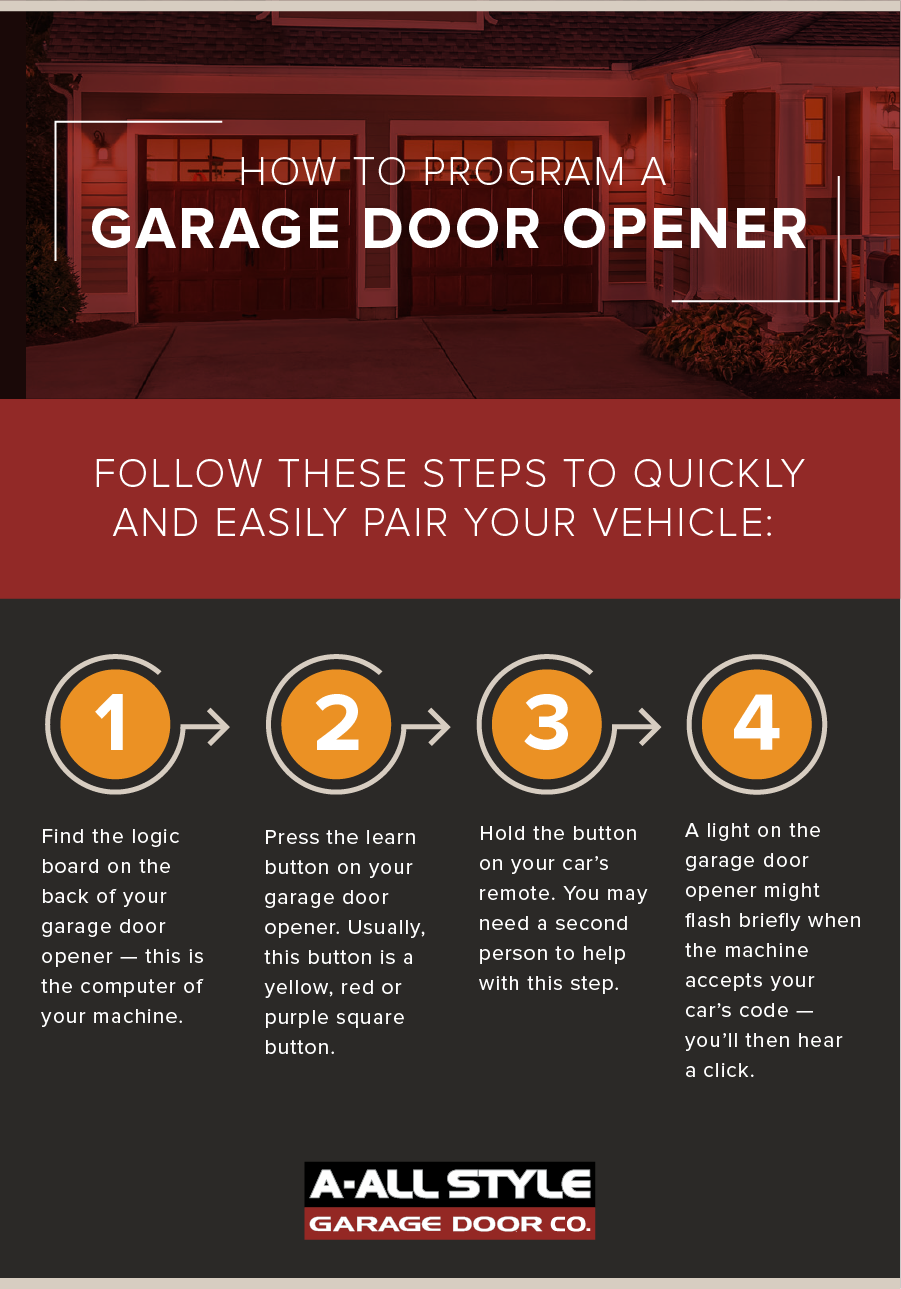 How to Program a Garage Door Opener