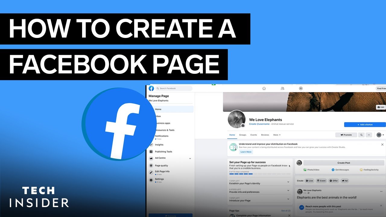 How to Create a Facebook Page