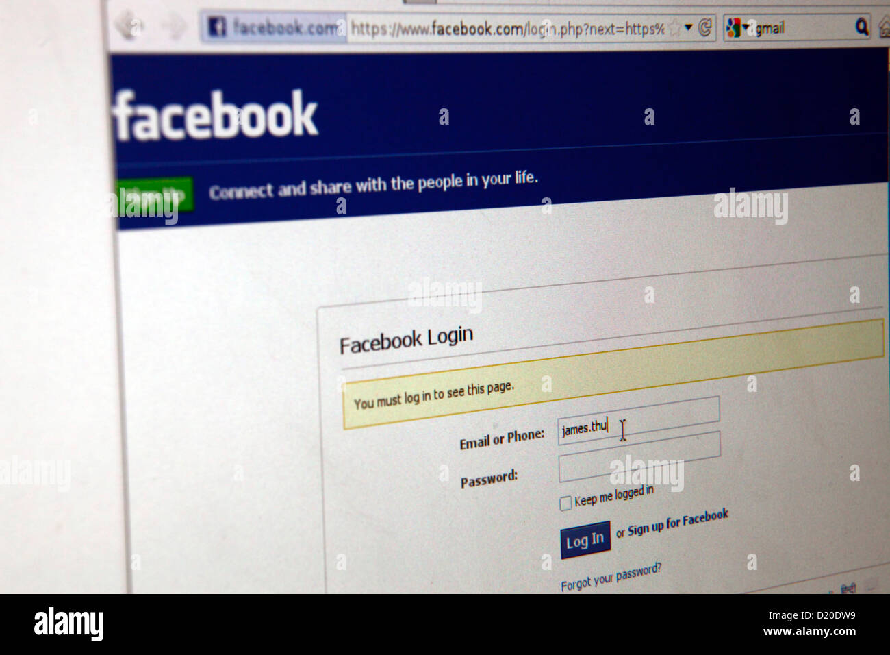 Reset Facebook Password Steps