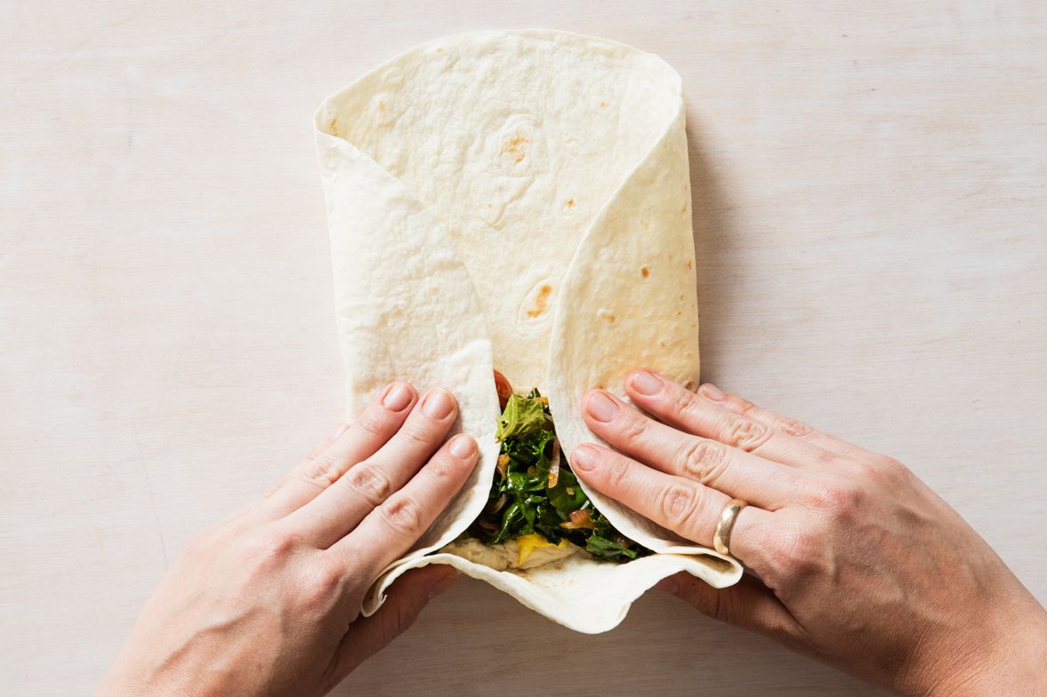 Wrapping a delicious wrap