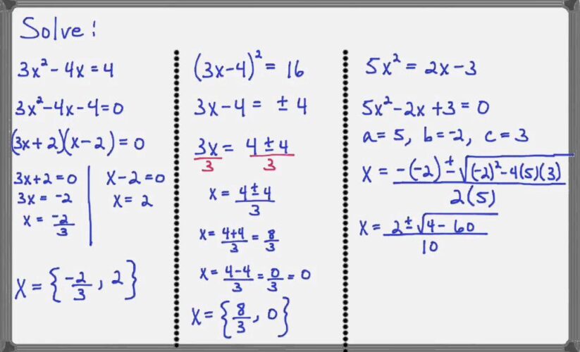 How to Properly Solve a Quadratic Equation: Effective Methods for Success in 2025